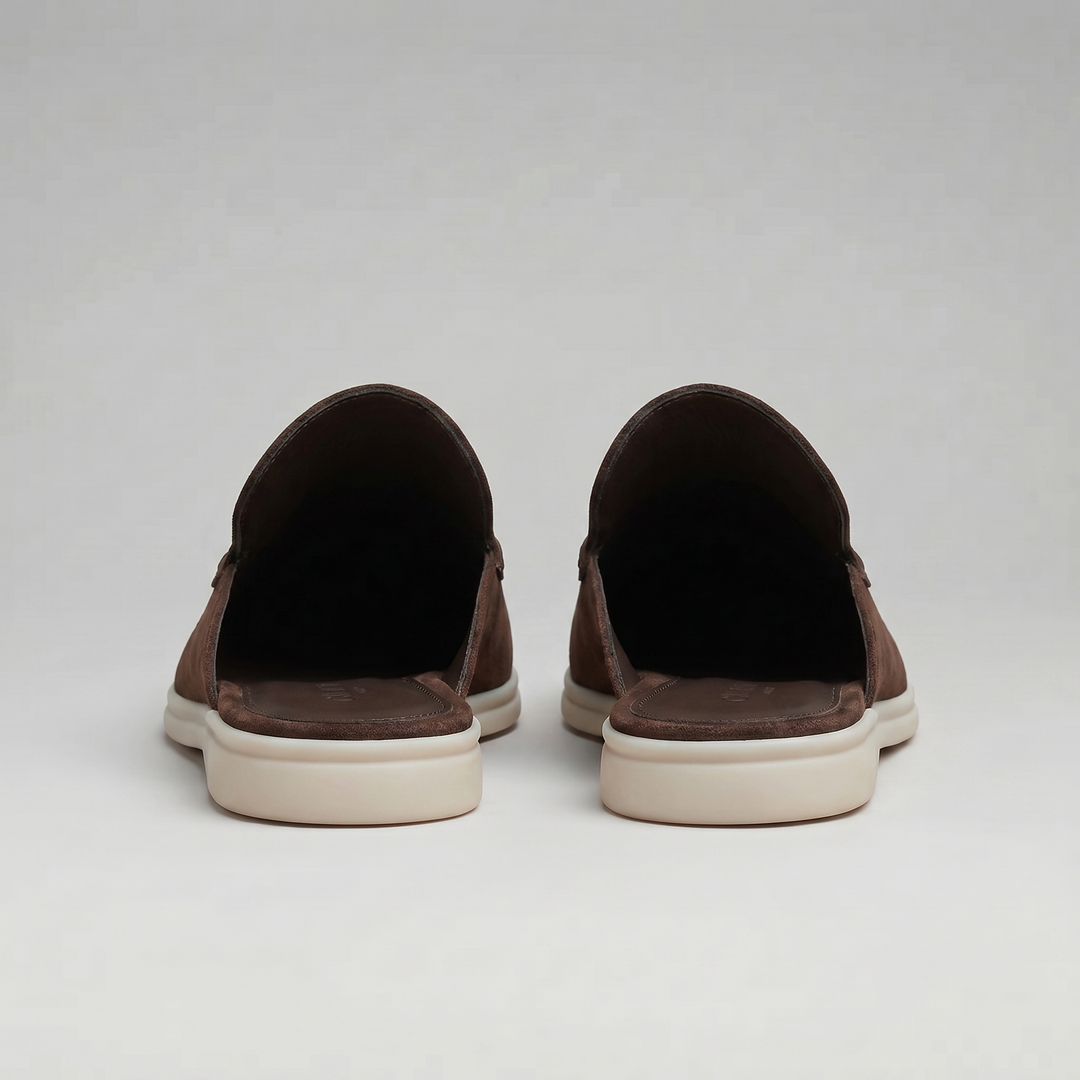 Luca | Chic Backless Loafer Slippers