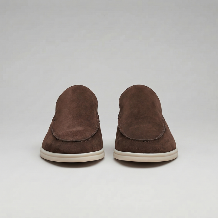 Luca | Chic Backless Loafer Slippers