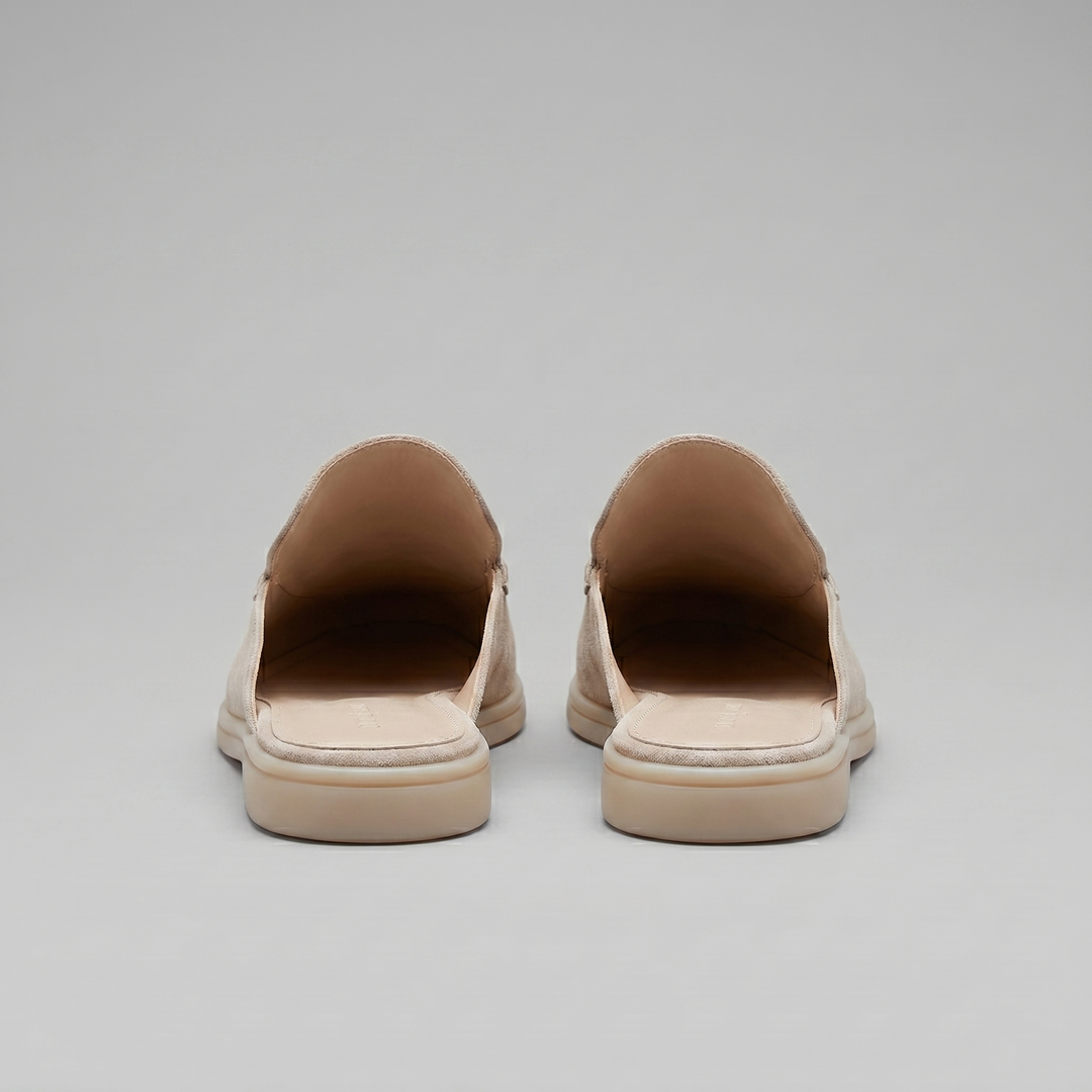 Luca | Chic Backless Loafer Slippers