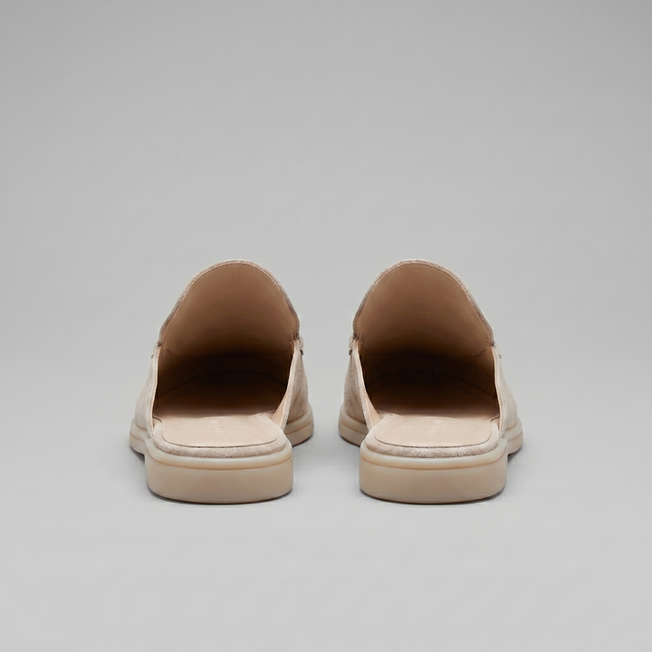 Luca | Chic Backless Loafer Slippers
