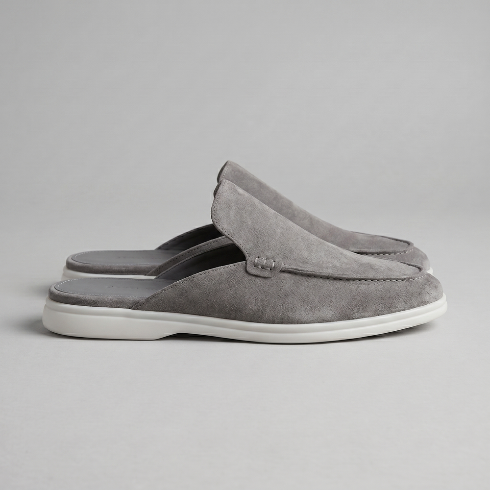 Luca | Chic Backless Loafer Slippers