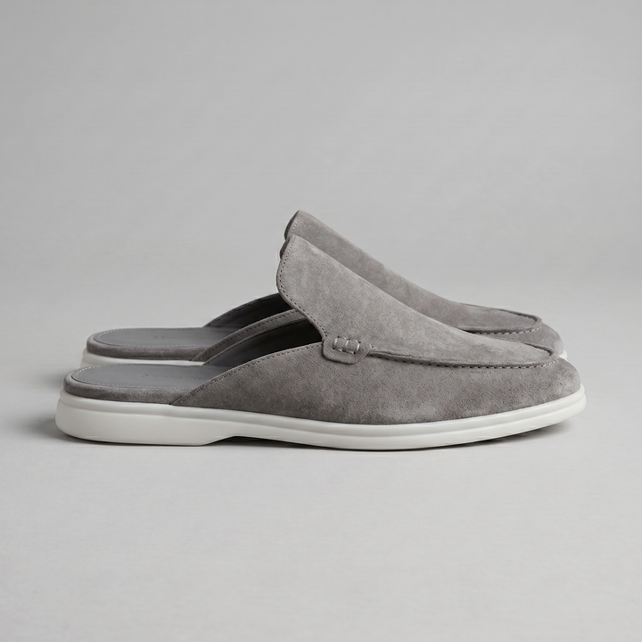 Luca | Chic Backless Loafer Slippers