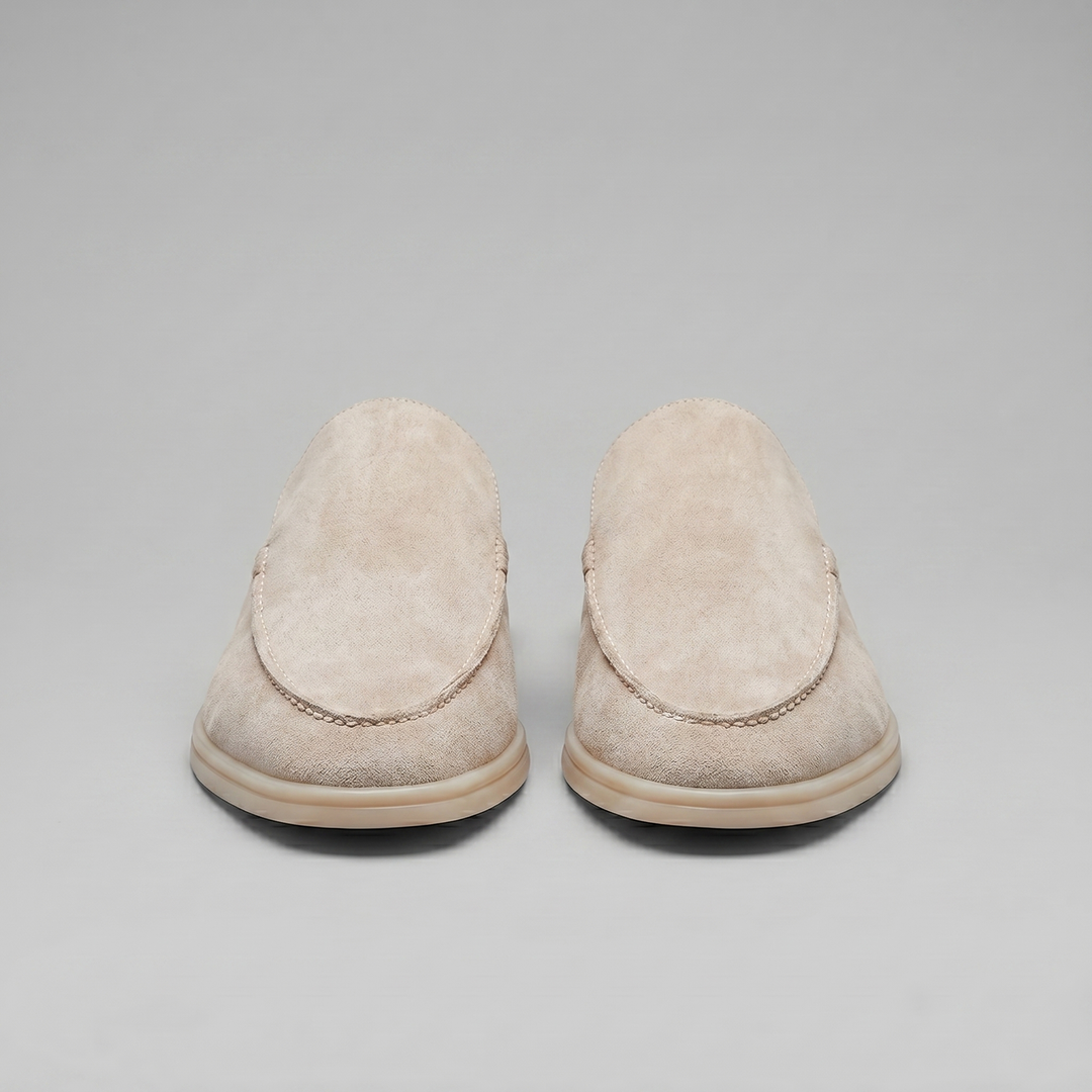 Luca | Chic Backless Loafer Slippers
