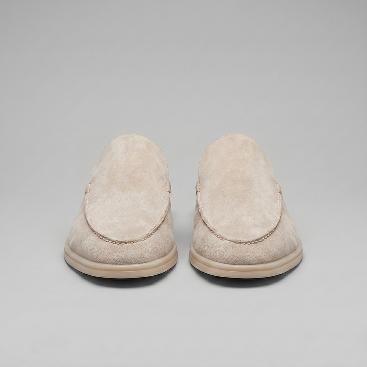 Luca | Chic Backless Loafer Slippers