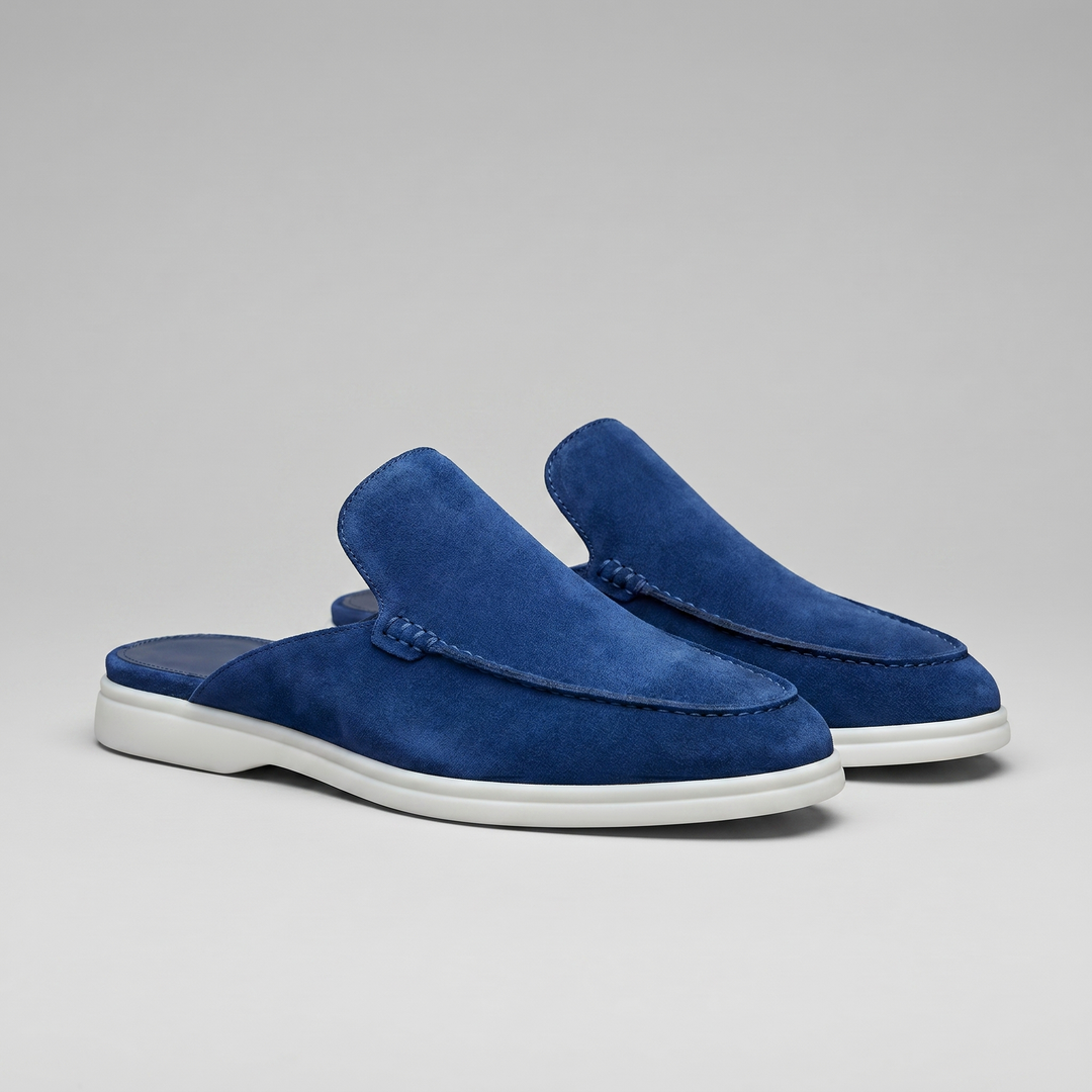 Luca | Chic Backless Loafer Slippers
