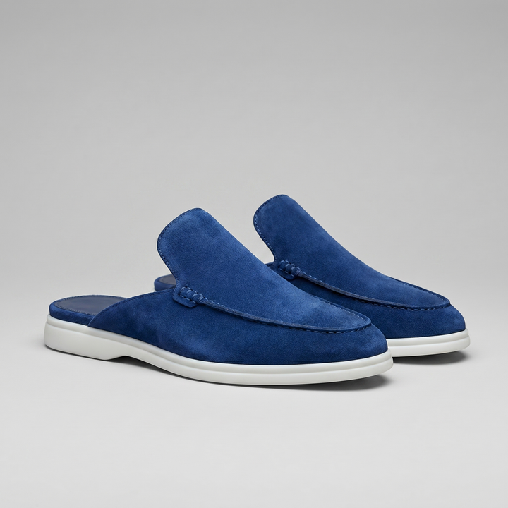 Luca | Chic Backless Loafer Slippers