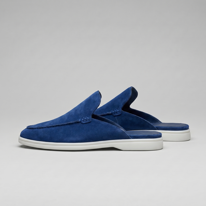 Luca | Chic Backless Loafer Slippers