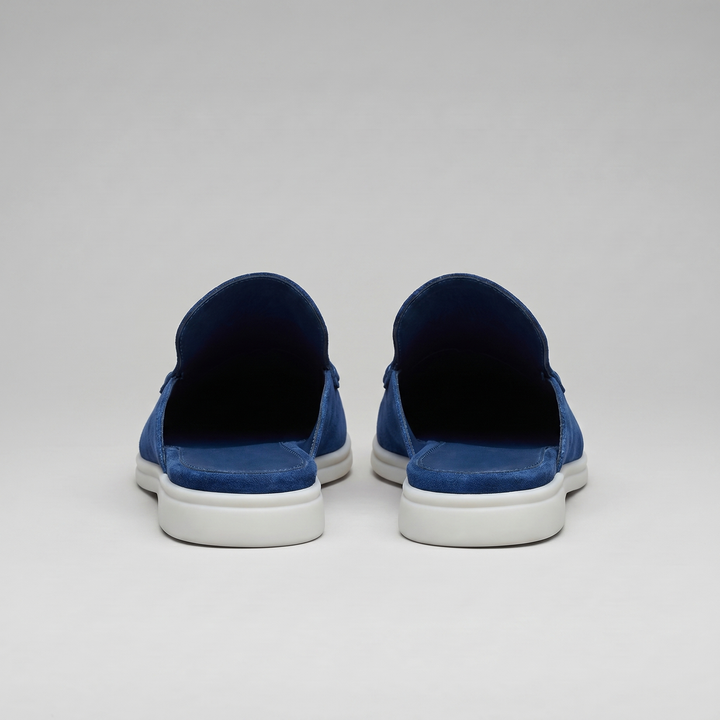 Luca | Chic Backless Loafer Slippers