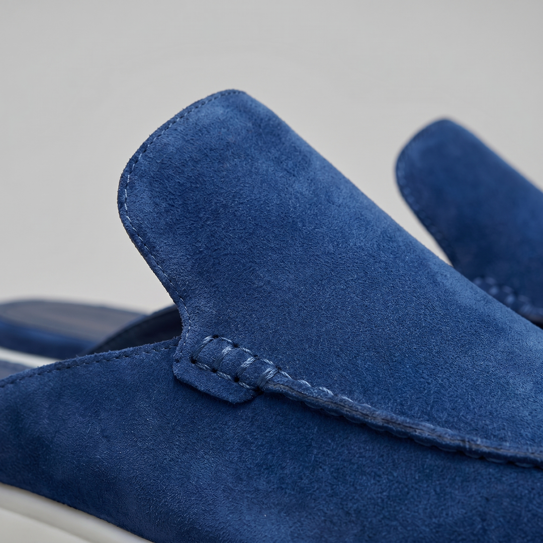 Luca | Chic Backless Loafer Slippers