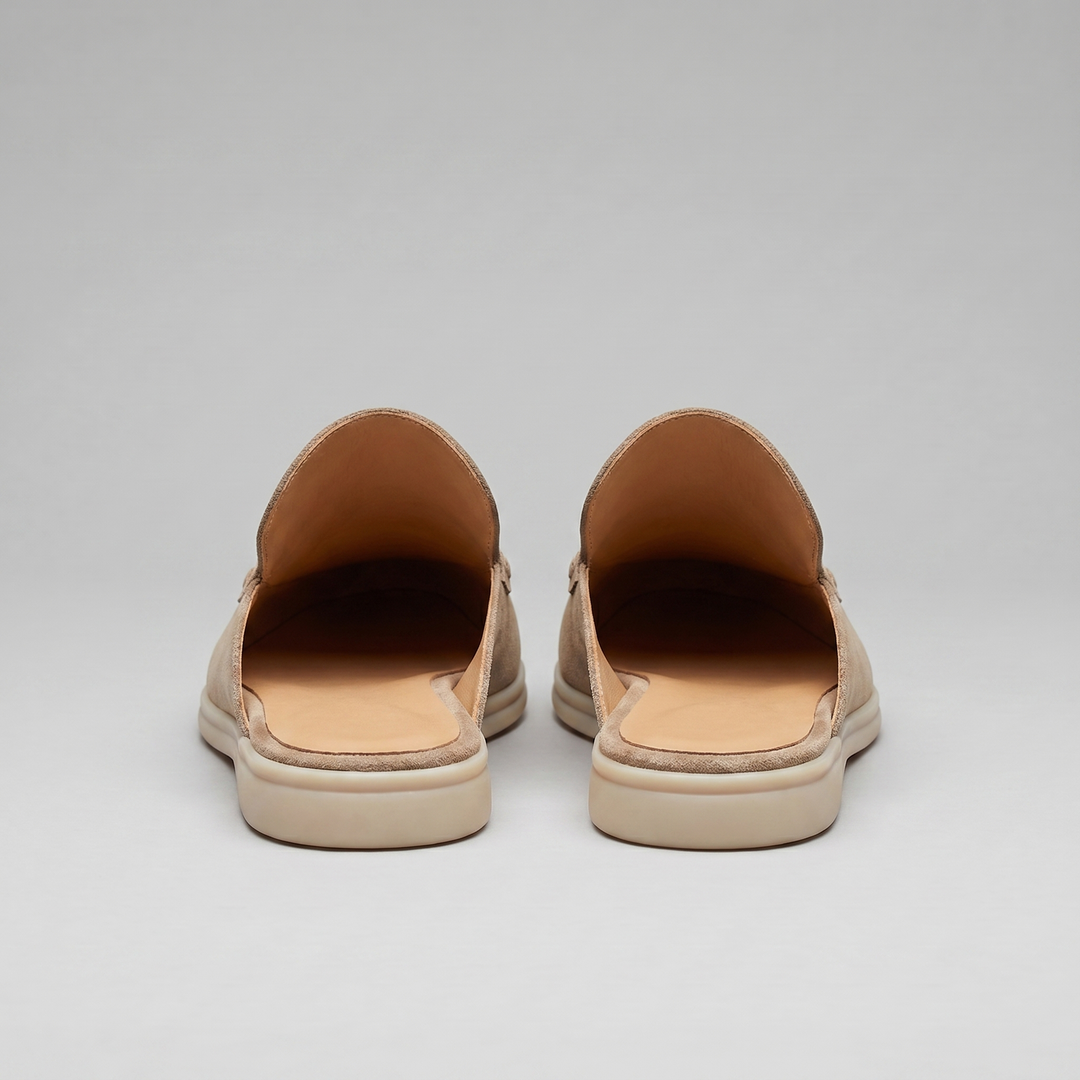 Luca | Chic Backless Loafer Slippers