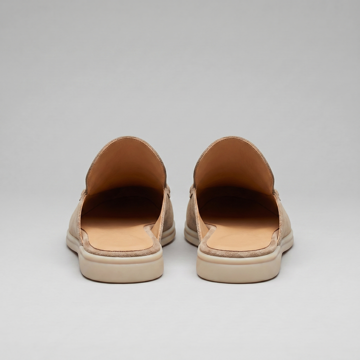 Luca | Chic Backless Loafer Slippers