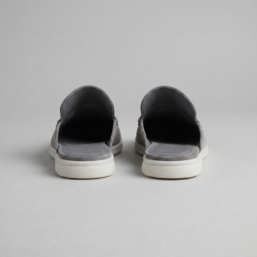 Luca | Chic Backless Loafer Slippers
