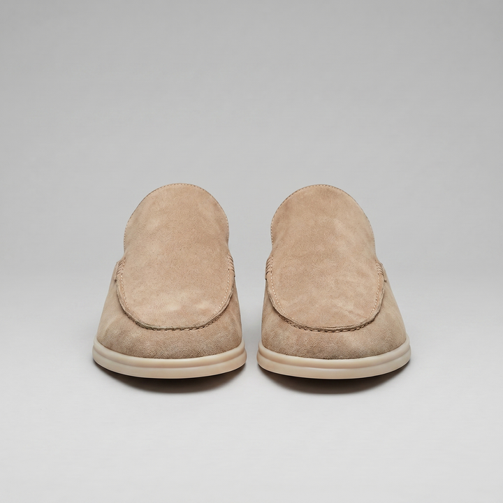 Luca | Chic Backless Loafer Slippers