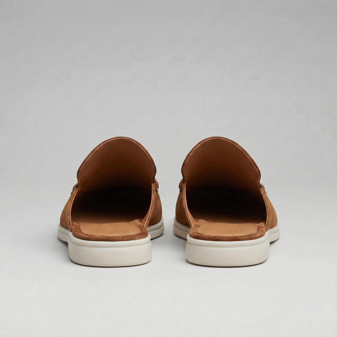 Luca | Chic Backless Loafer Slippers