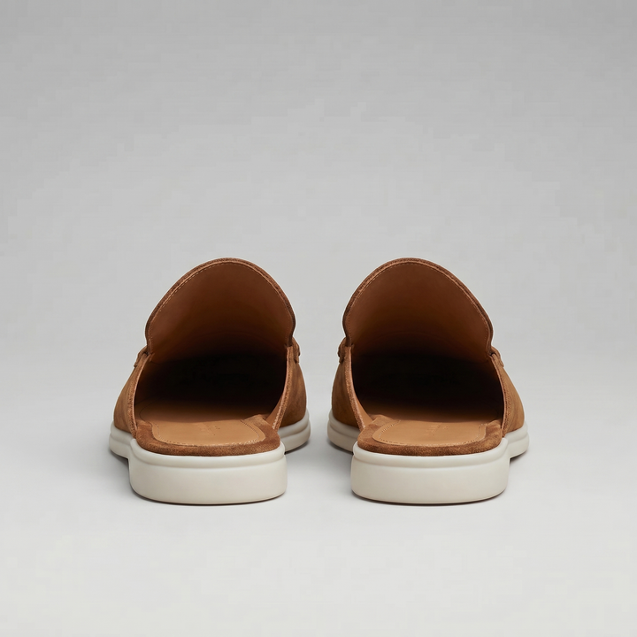 Luca | Chic Backless Loafer Slippers