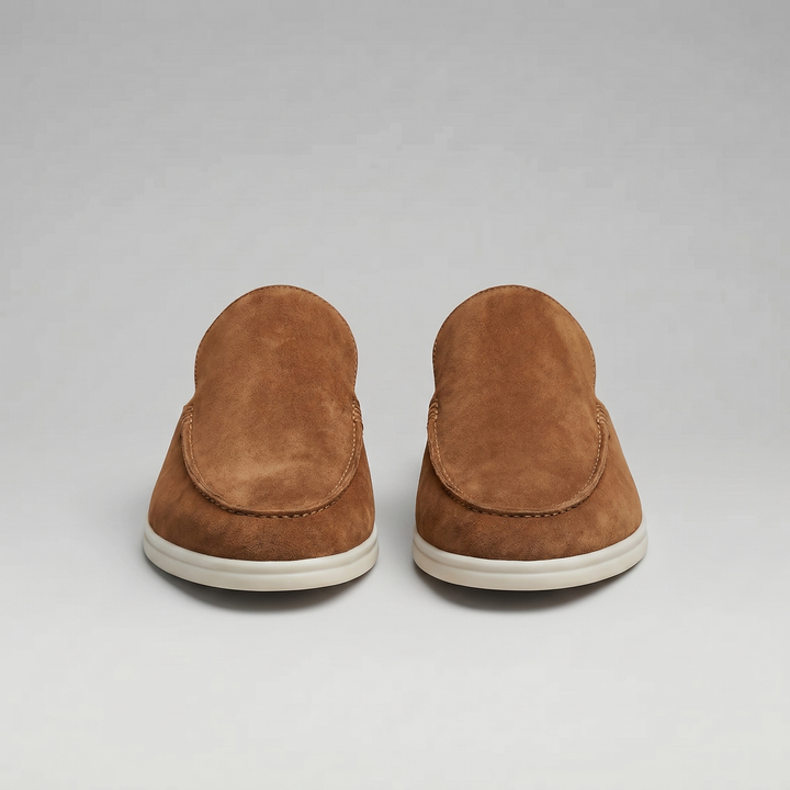 Luca | Chic Backless Loafer Slippers