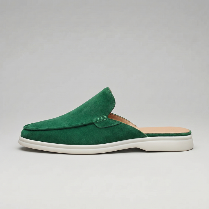 Luca | Chic Backless Loafer Slippers