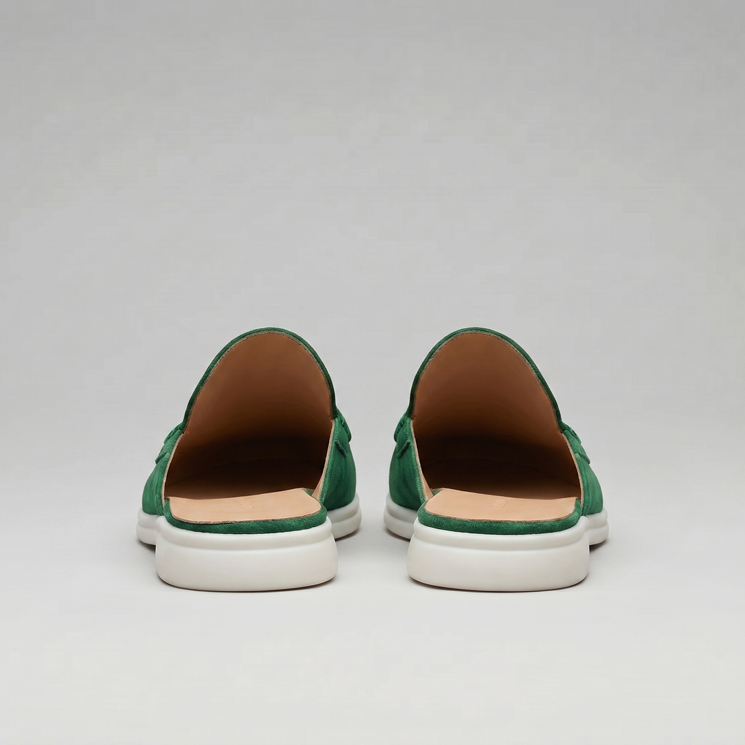 Luca | Chic Backless Loafer Slippers