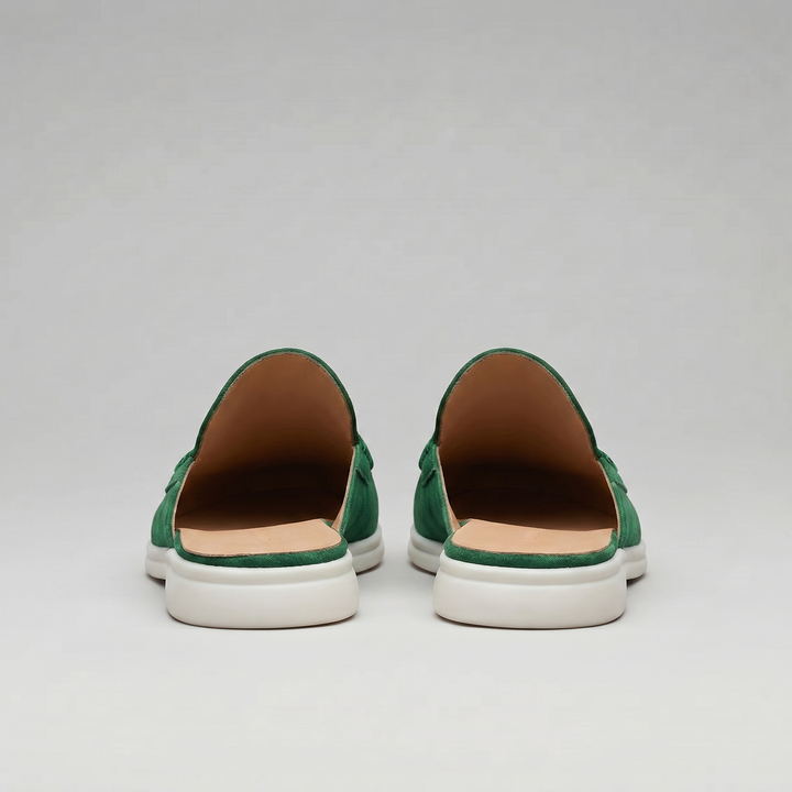Luca | Chic Backless Loafer Slippers