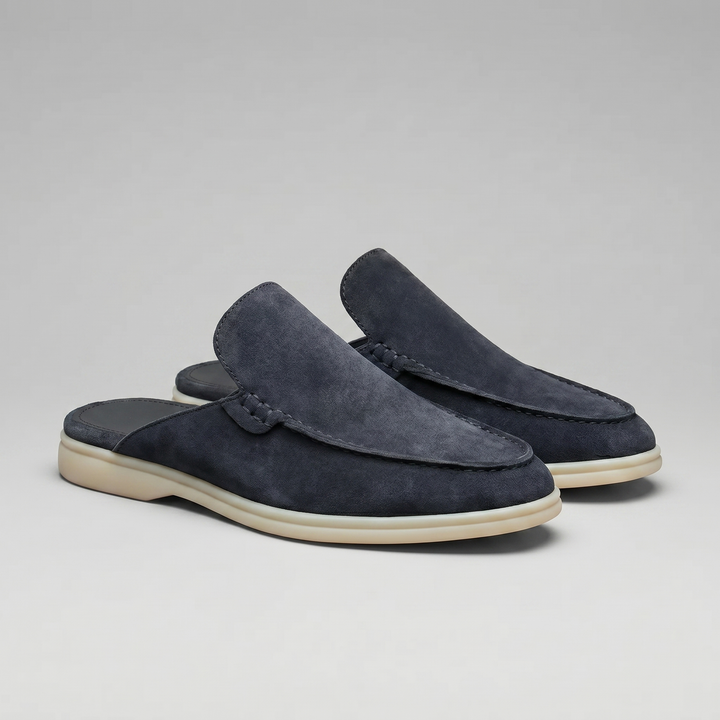 Luca | Chic Backless Loafer Slippers