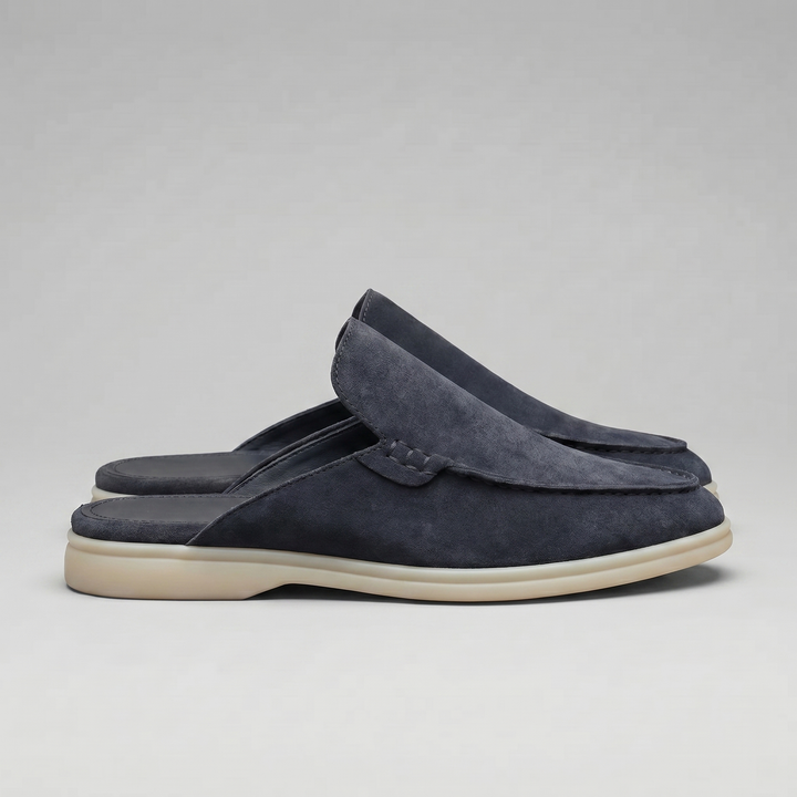 Luca | Chic Backless Loafer Slippers