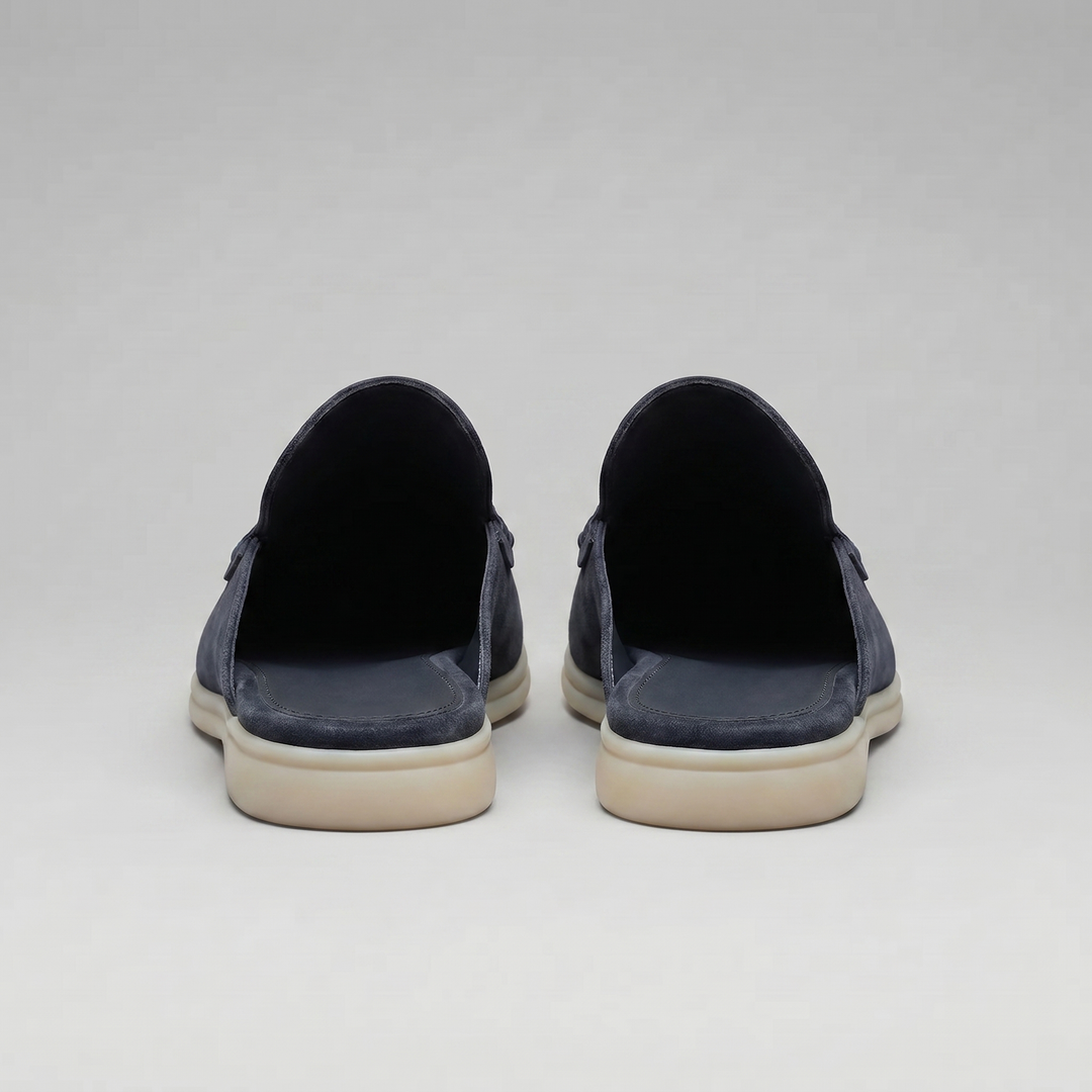 Luca | Chic Backless Loafer Slippers