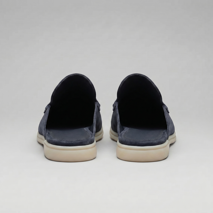 Luca | Chic Backless Loafer Slippers
