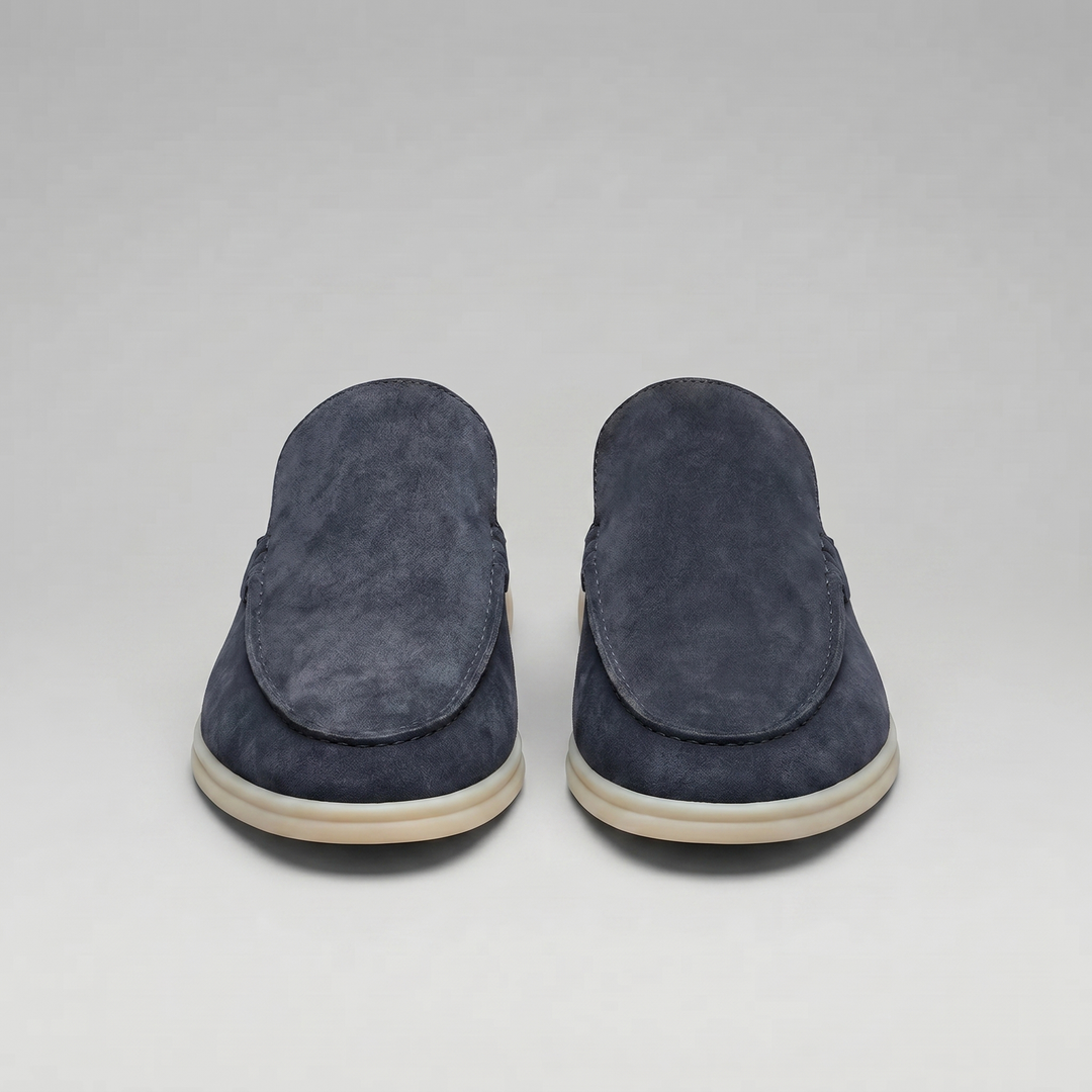 Luca | Chic Backless Loafer Slippers