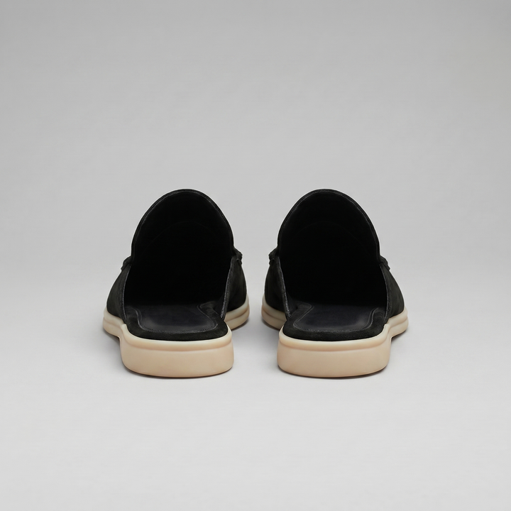 Luca | Chic Backless Loafer Slippers