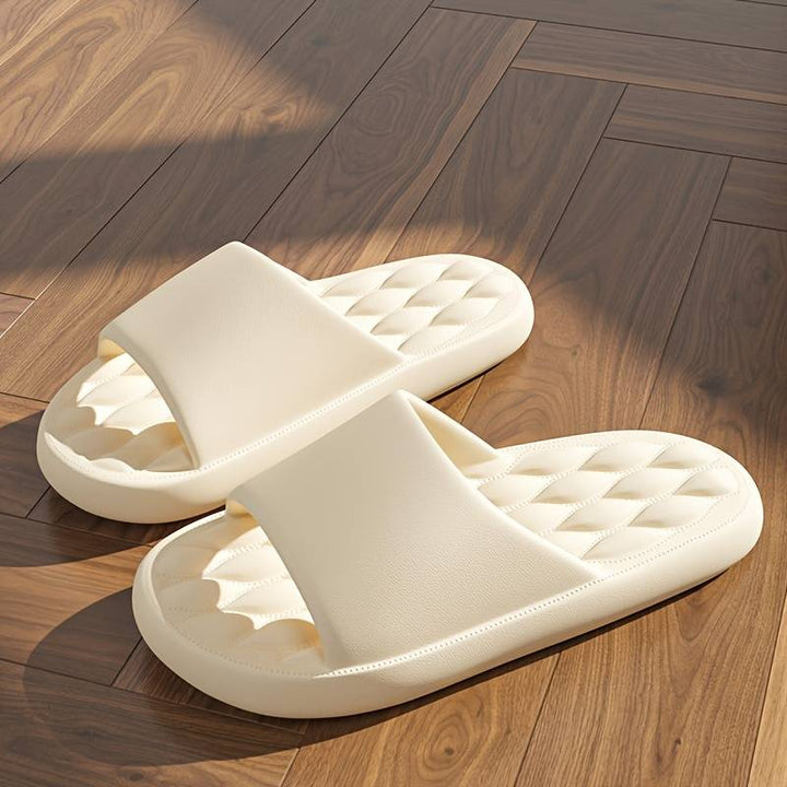 Luca | Cosy Non-Slip Cushioned Slide Slippers