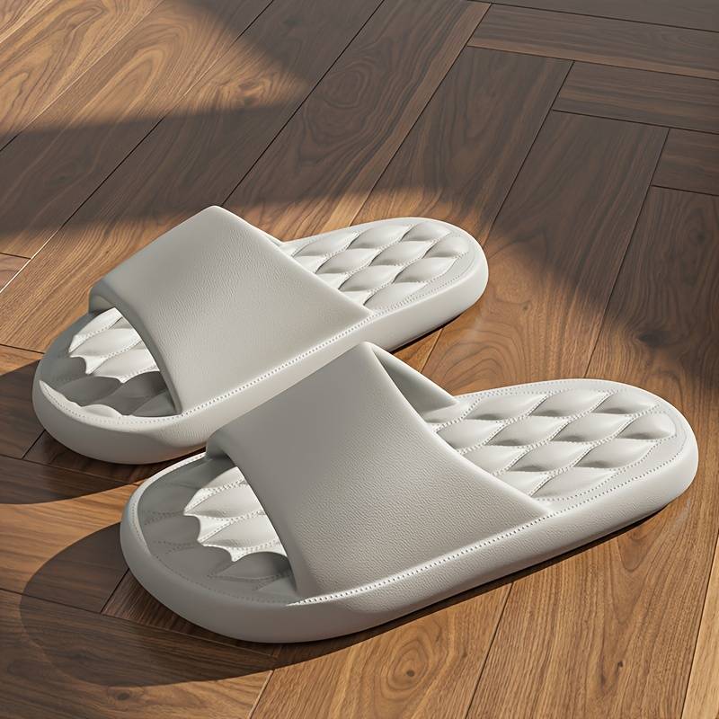 Luca | Cosy Non-Slip Cushioned Slide Slippers