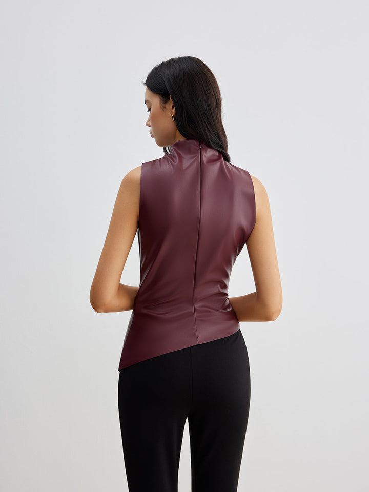 Lyla | Timeless High Neck Sleeveless Party Top