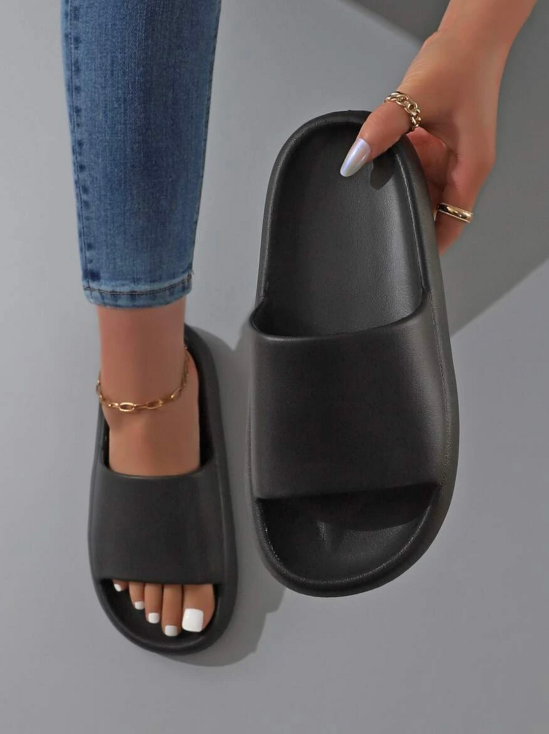 Maeve | Chic Cushioned Cloud Slide Slippers