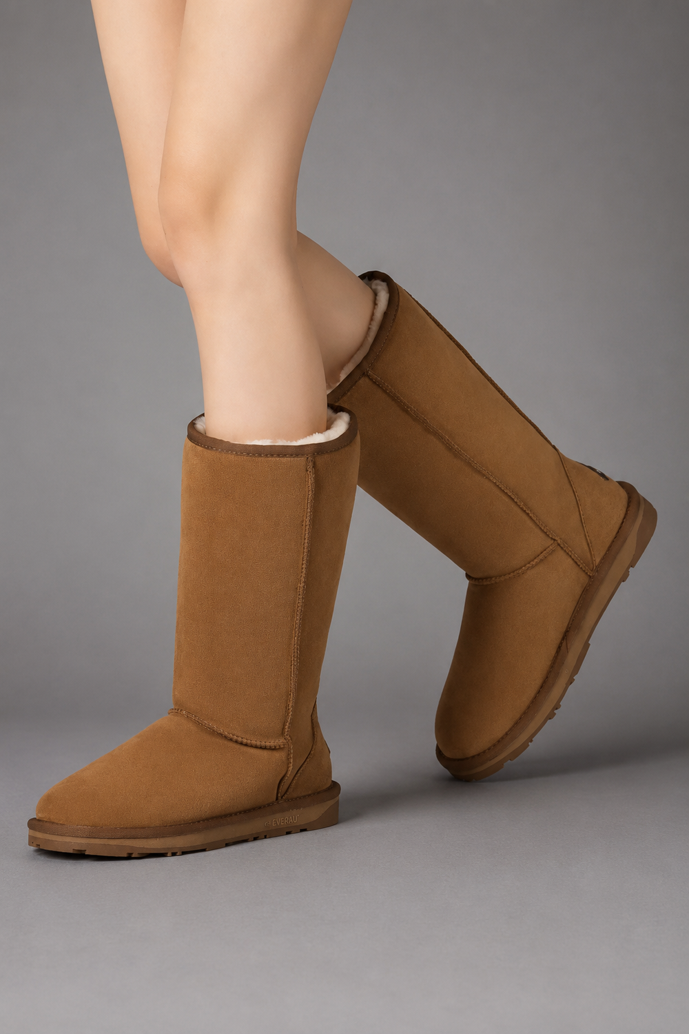 Maeve | Polished Tall Pull-On Snow Boots for Women