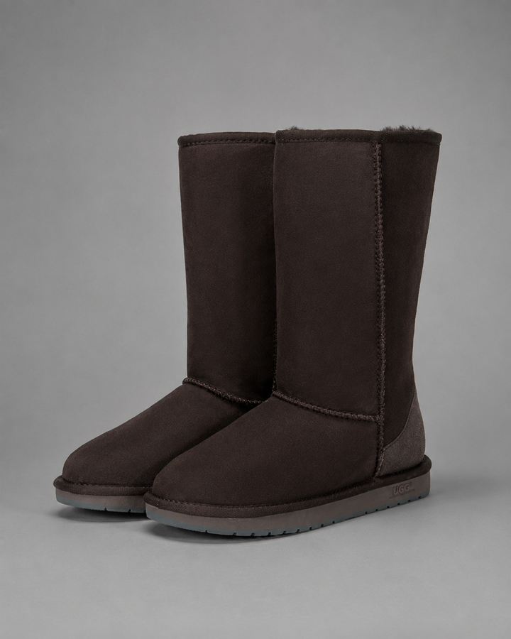 Maeve | Polished Tall Pull-On Snow Boots for Women