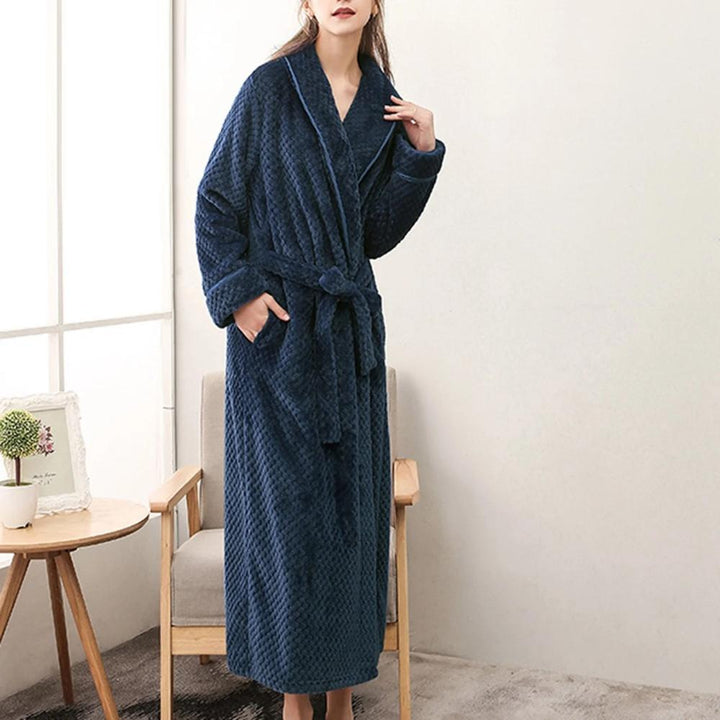Maria | Long Belted Ladies Dressing Gowns with Pockets