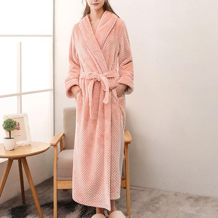 Maria | Long Belted Ladies Dressing Gowns with Pockets