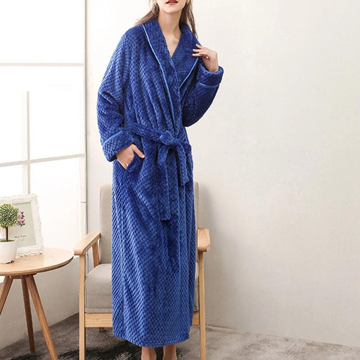 Maria | Long Belted Ladies Dressing Gowns with Pockets