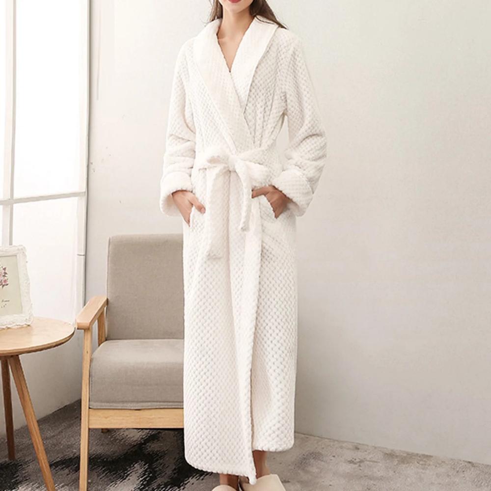Maria | Long Belted Ladies Dressing Gowns with Pockets