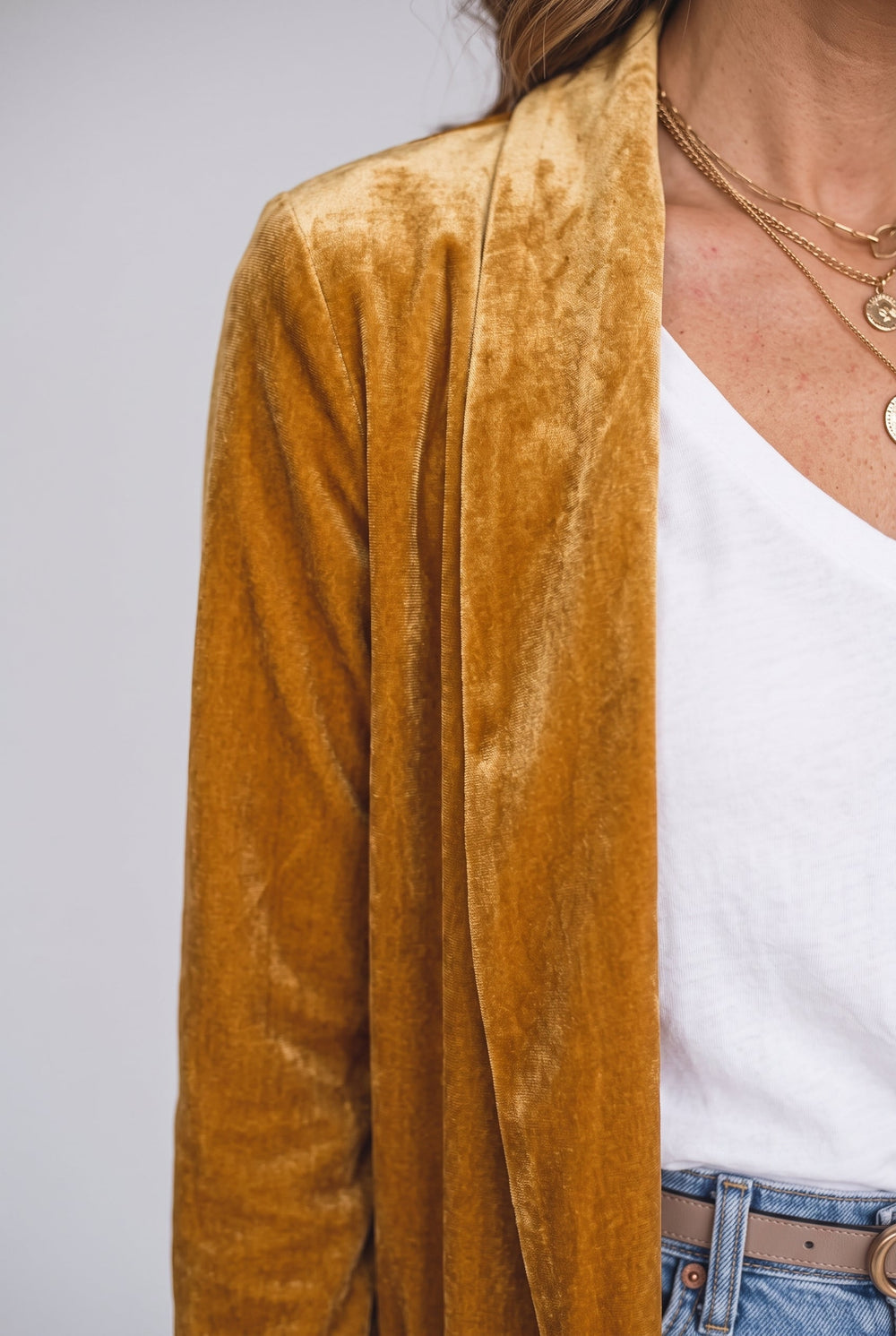 Maya | Elegant Plush Kimono Dressing Gown