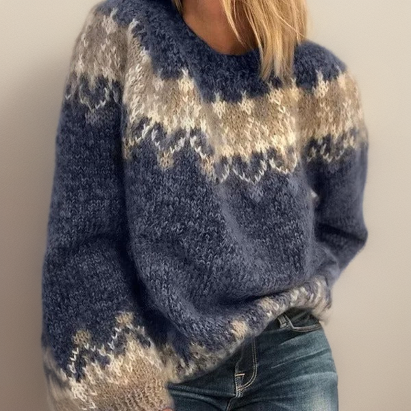 Maya | Fair Isle Christmas Jumper for Women