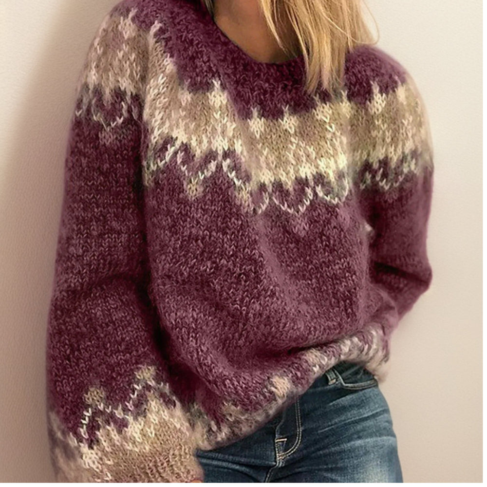 Maya | Fair Isle Christmas Jumper for Women