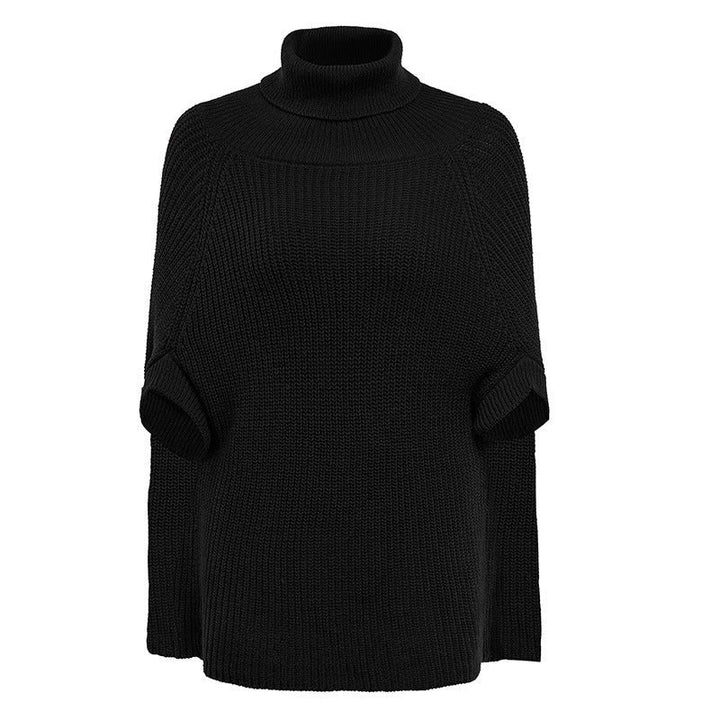Maya | Timeless Cape Sleeve Turtleneck Jumper