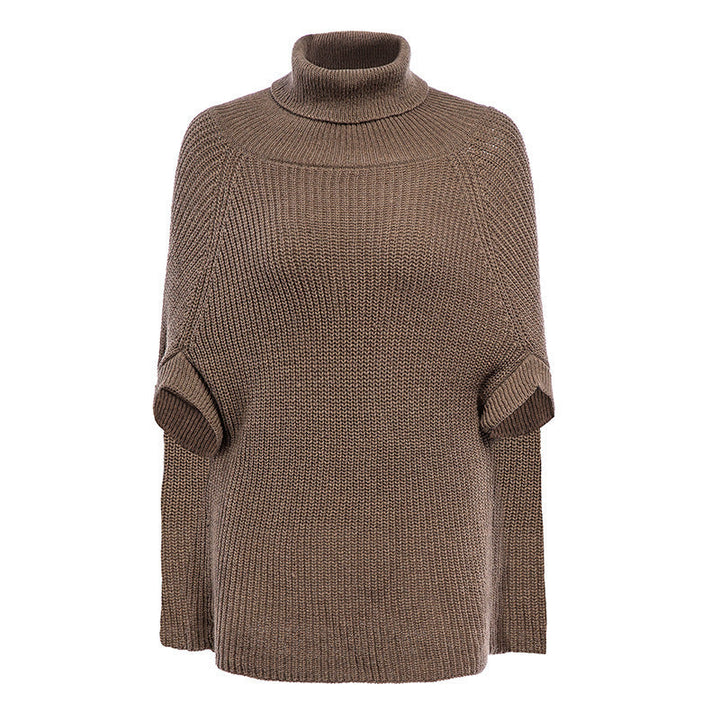 Maya | Timeless Cape Sleeve Turtleneck Jumper