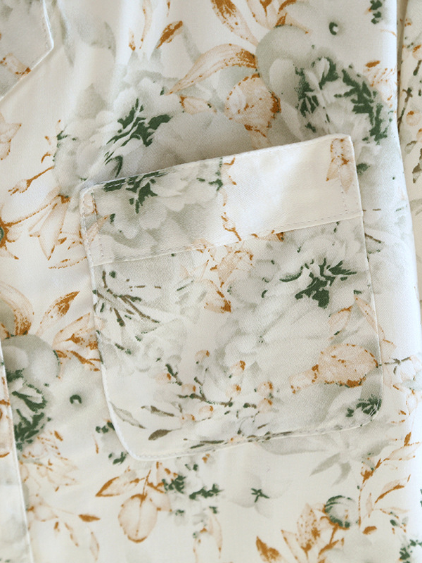 Mila | Effortless Floral Long Sleeve Ladies Pyjamas