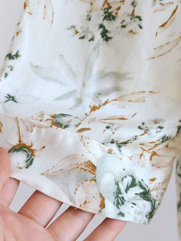 Mila | Effortless Floral Long Sleeve Ladies Pyjamas