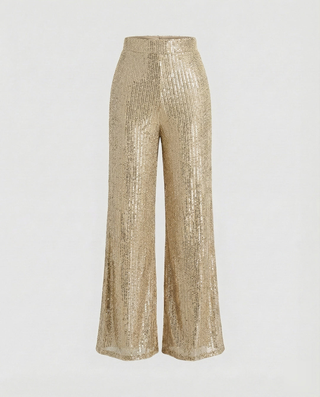 Nora | Chic Sequin Wide Leg Palazzo Trousers