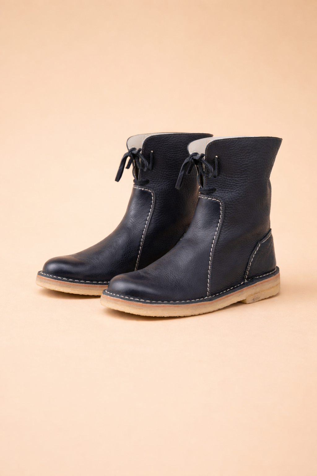 Nora | Sophisticated Lace-Up Short Snow Boots for Women