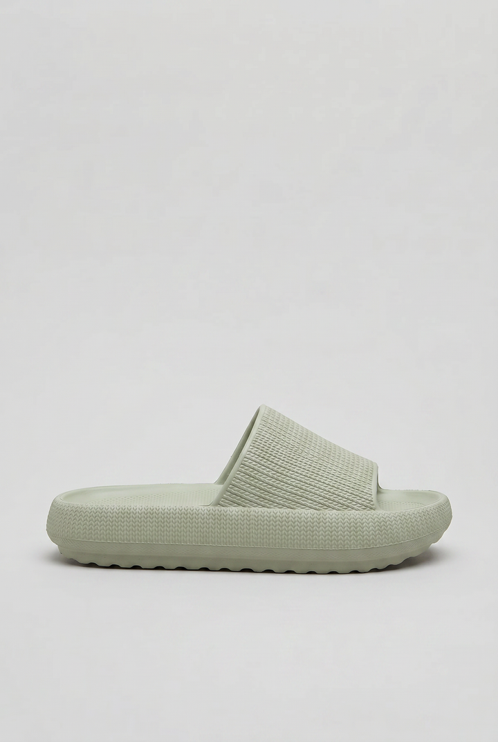 Olivia | Relaxed Cushioned Slide Slippers with Non-Slip Sole