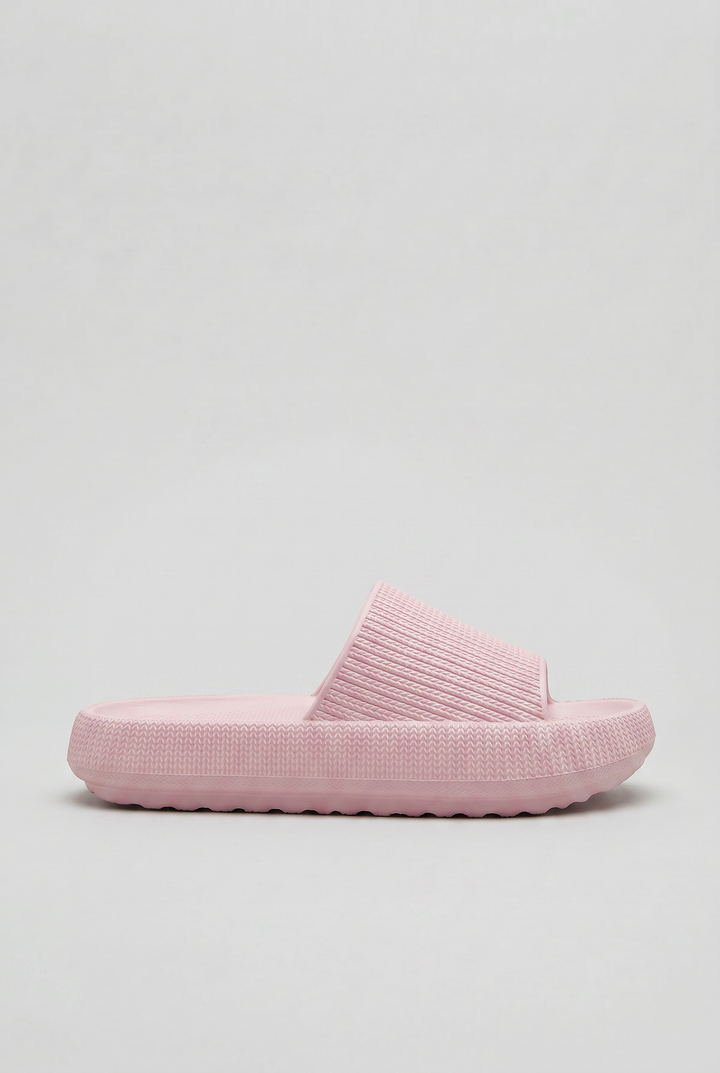 Olivia | Relaxed Cushioned Slide Slippers with Non-Slip Sole